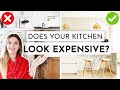 DESIGNER TRICKS TO MAKE YOUR KITCHEN LOOK EXPENSIVE (no renos!) 💎