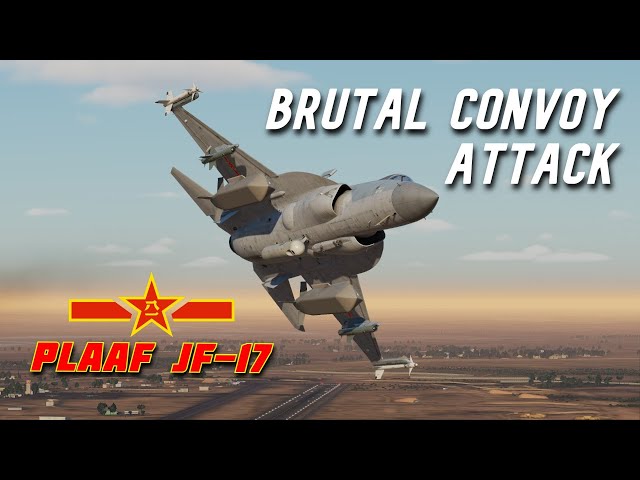 DCS | How To Brutally Destroy Enemy Convoy | JF-17 class=