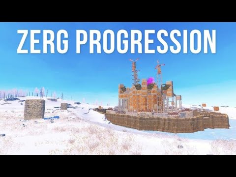 Rust | MOST HATED GROUP PROGRESSING ON THE HARDEST SERVER IN RUST | Zerg Progression