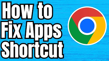 How to Fix Apps Shortcut Icon Missing on Chrome Browser