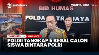 Polisi Tangkap 5 Begal Calon Siswa Bintara Polri di Kebon Jeruk