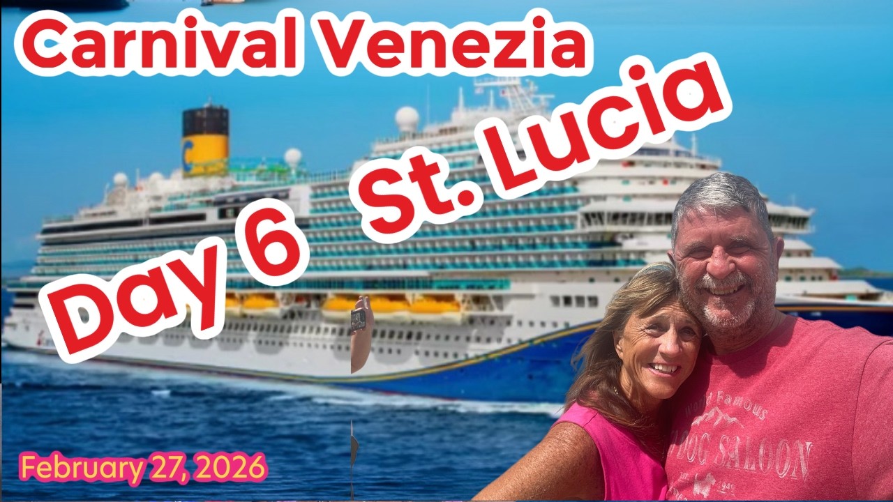 Carnival Venezia Day 6 In St Lucia