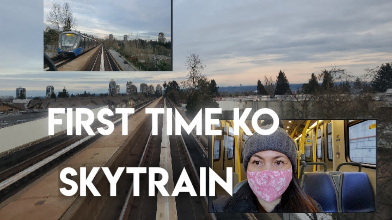 My First Time in Skytrain | Skytrain Vancouver |Roselyn Gabayeron