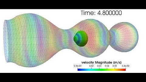 OpenFOAM® - Peristaltic Motion - Bubble