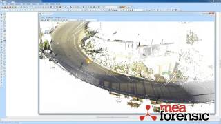 PC-Crash 10.0: Point cloud scene