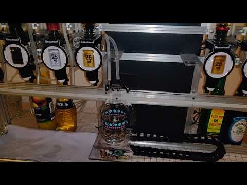 The Inebriator - Arduino Cocktail Machine - Dispensing Signature Cocktail 