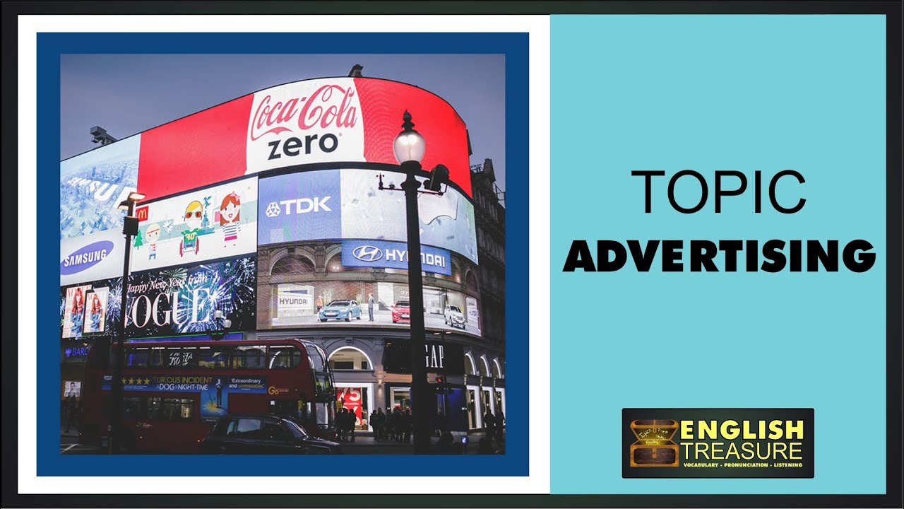 Advertising English Treasure Vocabulary, Listening, Pronunciation