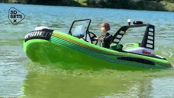 3D Sets: Skippy Release Video 🎉 | #3DSets #3dprintedmodels #rcboat 🚤