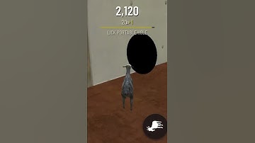 SECRET BASE in GOAT SIMULATOR (goatville) #goat #goatsimulator #shorts #viral