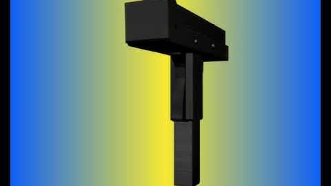 Blender weapon Mac10