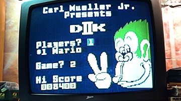 D2K Arcade (Donkey Kong) on Intellivision | Brian Plays