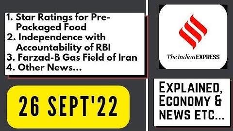 26th September 2022 | Gargi Classes News & Explained Analysis | By R.K. Lata