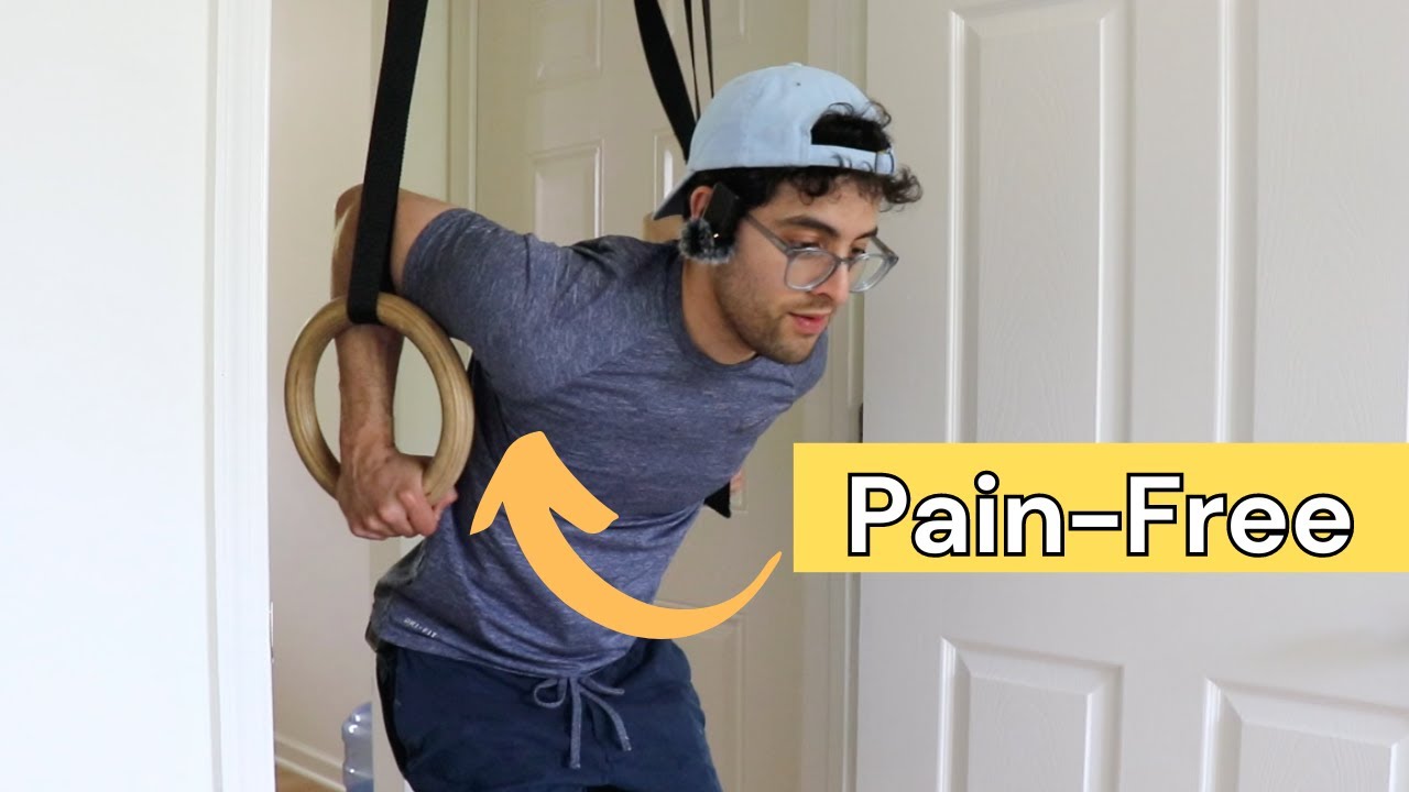 How to perform pain free ring dips fix your shoulder pain YouTube