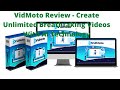 Vidmoto review  create unlimited breathtakings with ai technology