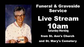 Funeral & Graveside Service Live Stream for Susan (McKay) Argentieri