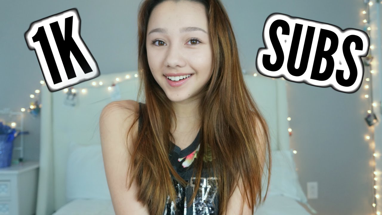 WE REACHED 1K SUBSCRIBERS! | HelloHaley