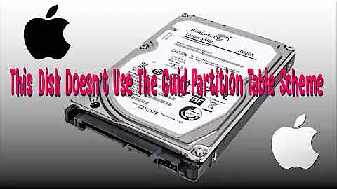 This Disk Doesn't Use GUID Partition Table Scheme. Fix macOS Error | Hard GUID Partition"Solved"