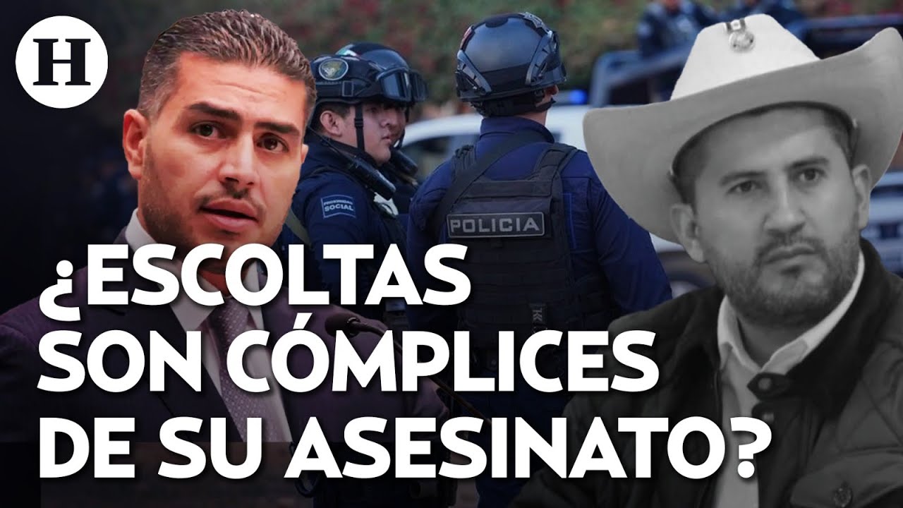 ¡Escoltas de Carlos Manzo bajo investigación! Harfuch afirma que serán ...