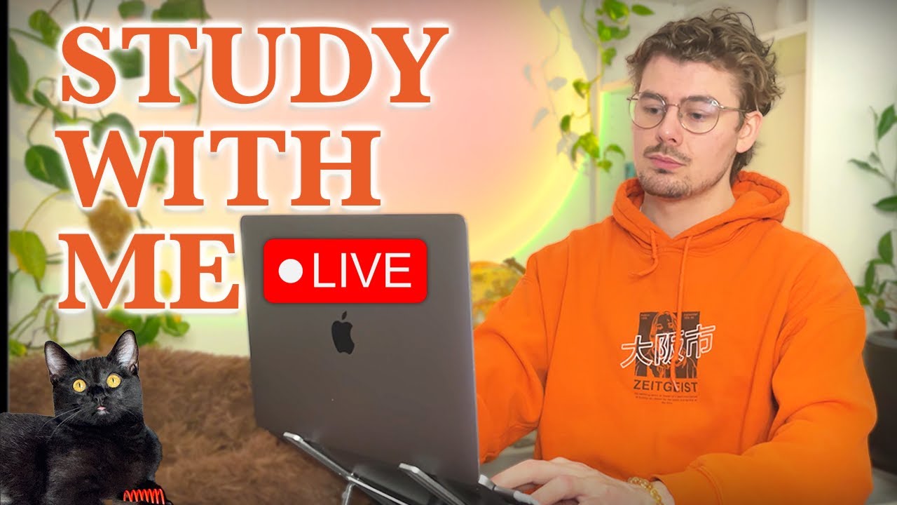 Study With Me LIVE 🚀 5-HOUR — Deep Focus (50/10 Pomodoro) | Cozy UK Rain, No Distractions!