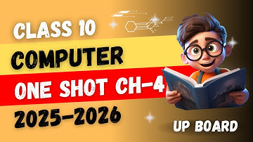 One Shot Chapter 4 AI & Drone Class 10 | Computer(2025-2026) | UP Board English Medium