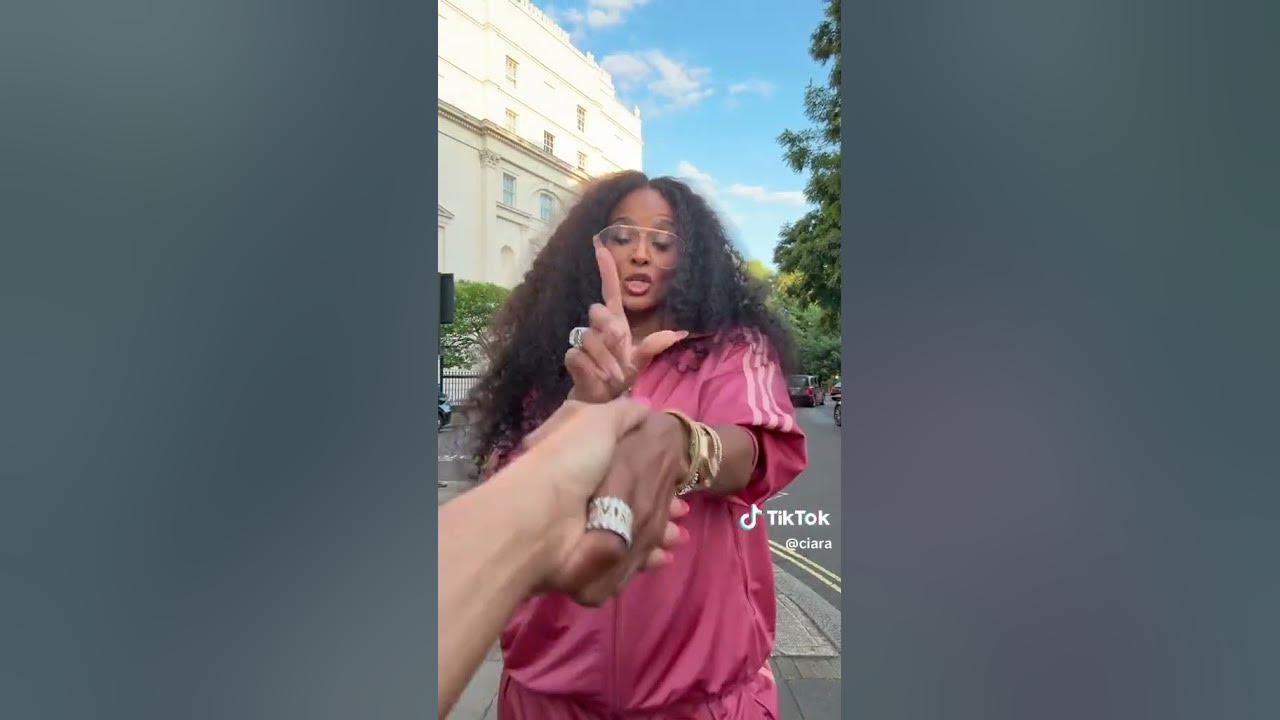 Ciara in London singing to Illegal by Pink Pantheress on TikTok Ciara in London singing to Illegal by Pink Pantheress on TikTok