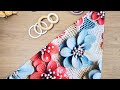 How about we transform a simple piece of fabric forgotten at home into an extremely useful bag for 