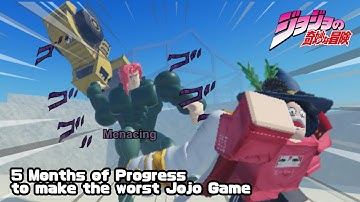 I was bored, so I Released the Worst Jojo Game