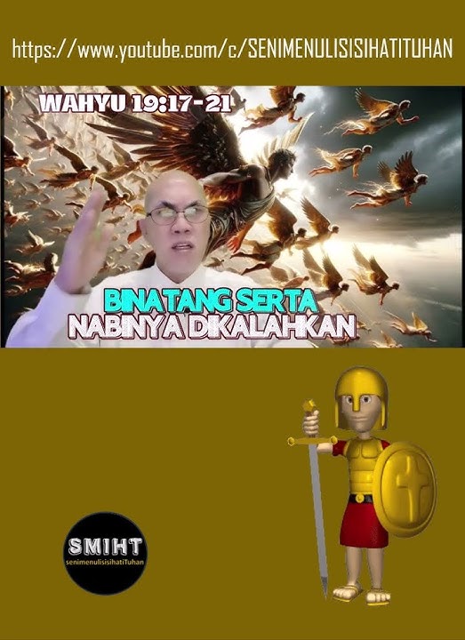 53. WAHYU 19:17-21, BINATANG SERTA NABINYA -  #senimenulisisihatituhan