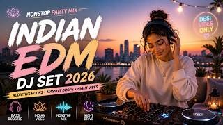 🌙 INDIAN EDM DJ SET 2026 | Chill Night Drive &amp; Smooth Drops | Sunset Vibes