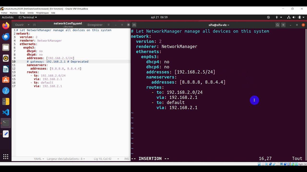 4-Linux Ubuntu Network configuration - YouTube