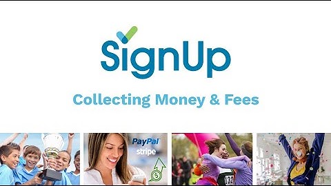 How to Collect Money & Fees with SignUp | Easy Online Payments via PayPal & Stripe