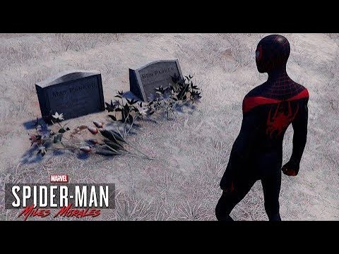 Marvel's Spider-Man: Miles Morales- Aunt May & Uncle Bens grave