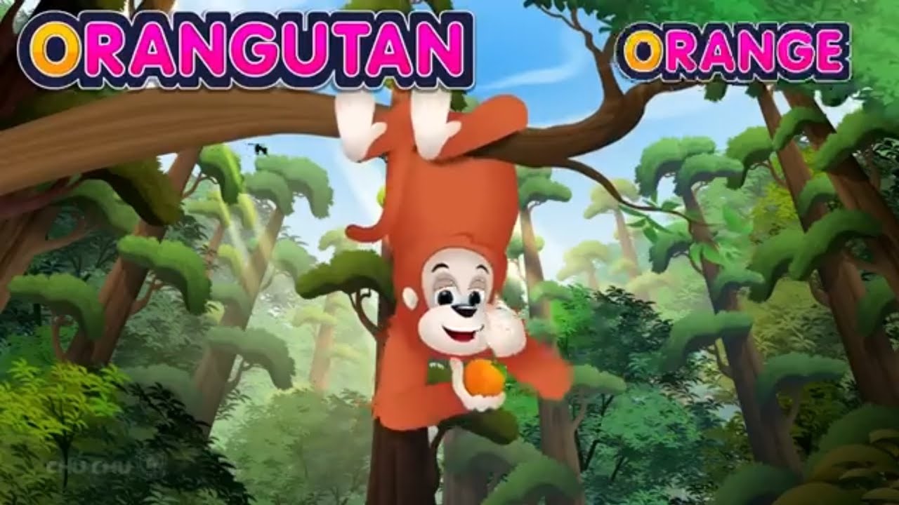 🦧🍊🎶 O for Orangutan and O for Orange OOOO!! Sparta Chaos  | ChuChu TV |Amazing Effects 