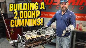Building a 2,000HP Cummins at Industrial Injection! (Part 1)