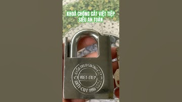 🔓 Clock - Khoá chống cắt Việt Tiệp sự lựa chọn hàng đầu cho gia đình bạn #solutionsx #shopee