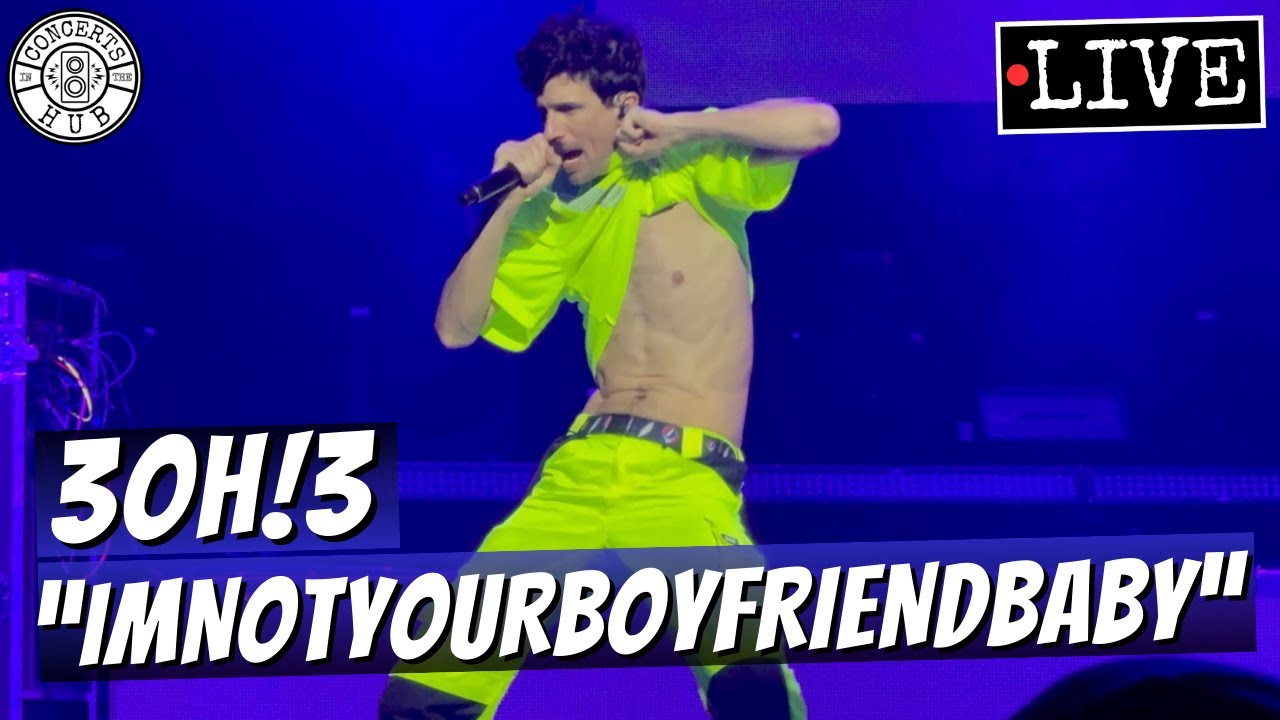 3OH!3 "IMNOTYOURBOYFRIENDBABY" LIVE