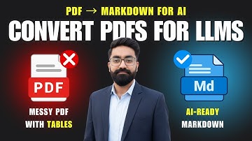 Convert PDF to Markdown for AI | LLM-Ready PDFs with LlamaParse | Google Colab Tutorial
