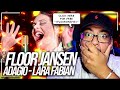 THIS IS A MASTERPIECE! | Adagio - Lara Fabian (cover by Floor Jansen) REACTION! | FIRST TIME HEARING