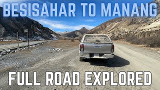 Besisahar to Manang | Full Road Explored | Chyamche Waterfall | Dharapani  Chame  Timang  Pisang