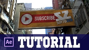 How to 3D Track a Billboard in After Effects