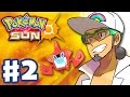 Pokemon Sun and Moon - Gameplay Walkthrough Part 2 - Iki Town Festival! Rotom-dex! (Nintendo 3DS)