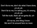 Lena  dont lie to me lyrics