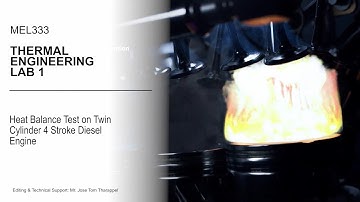 Heat Balance Test | Thermal Engineering Lab 1 | MEL333 | KTU | ME SJCET