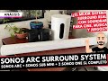 Análisis Sonos Arc Surround System Completo ¿El mejor Soundbar Atmos set-up con Surround real hoy?