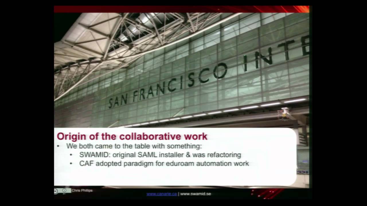 TNC2014 session 2B - Simplifying federation deployment, Monday 19 May, 2014