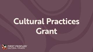 2026-27B Cultural Practices Grant Information Session