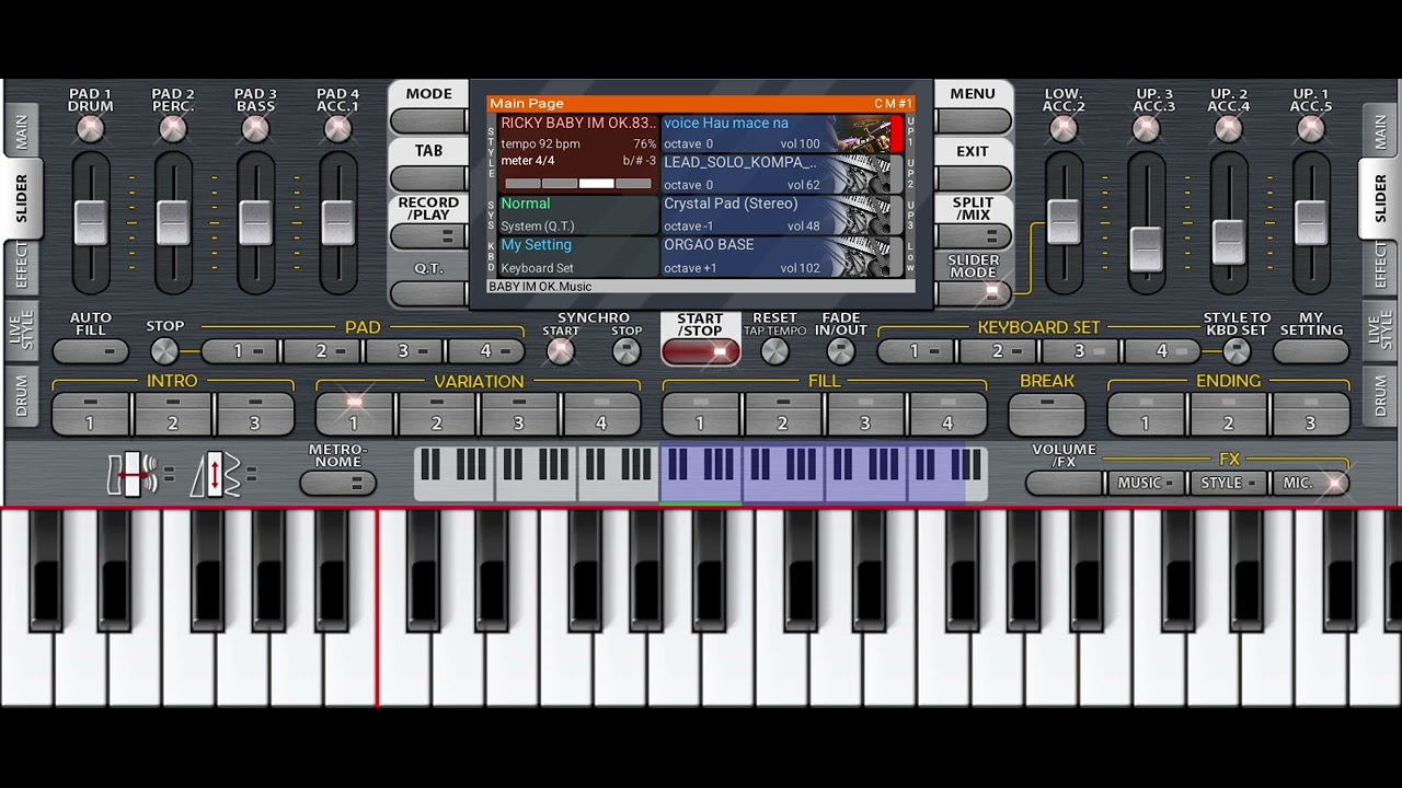 Ricky Beby Im Ok Set