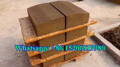 automatic vibrated concrete block machine for curbstone and kurb