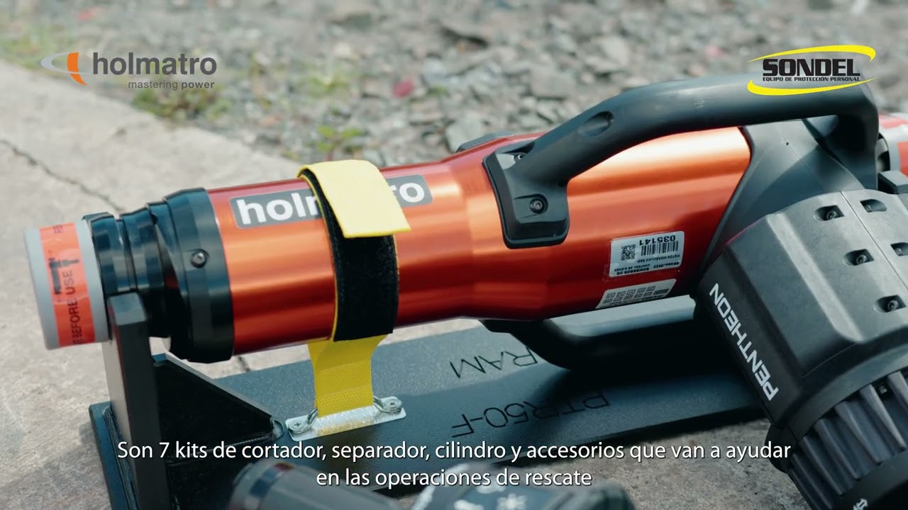 Equipos Holmatro. Herramientas para rescate vehícular con la más alta tecnología