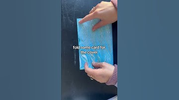 Binding a notebook tutorial #art #craft #booktube #paper #bookbinding #notebook #tutorial